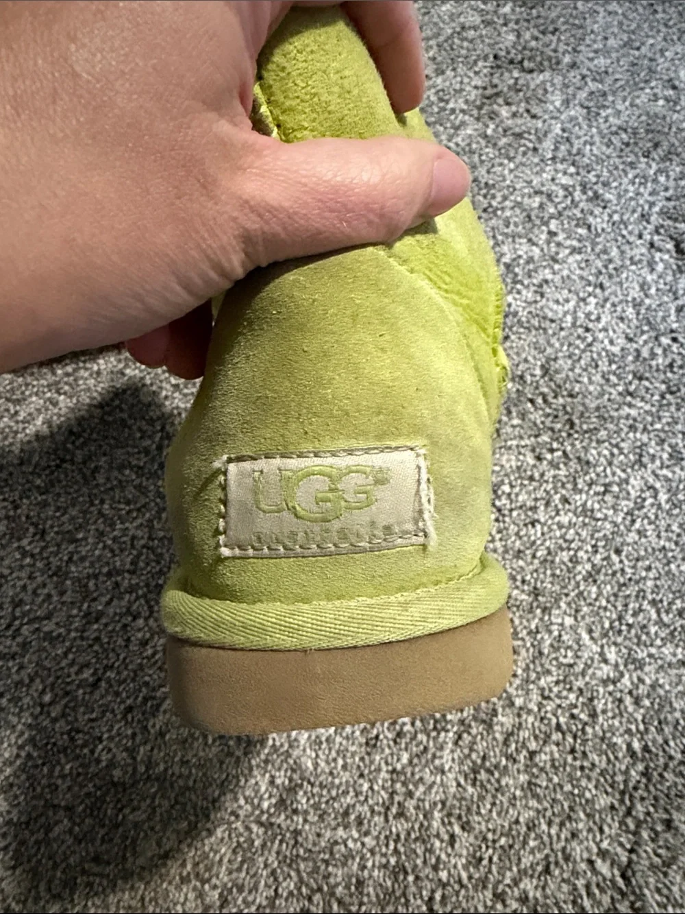 Vintage woman’s size 8 Green Ugg boots